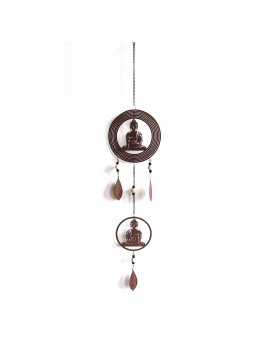 Pendant bouddha a/feuilles