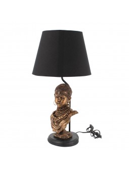 Lampe de table buste africaine