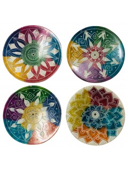 Support d'encens 4 diff.