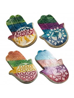 Support d'encens 4 diff.