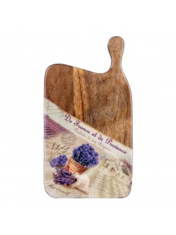 Table carrée lavande