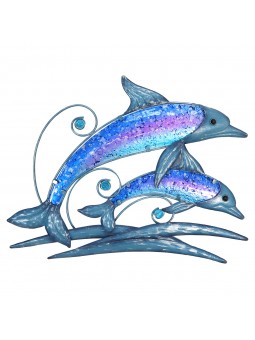 Ornement murale dauphins