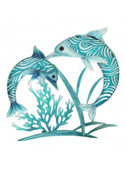 Ornement murale dauphins