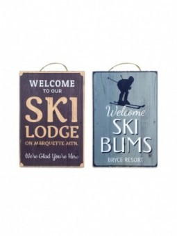 Promotion *ornement mur ski