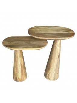 Tables en bois 2 dif.