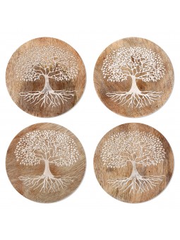 Dessous de verre arbre de vie