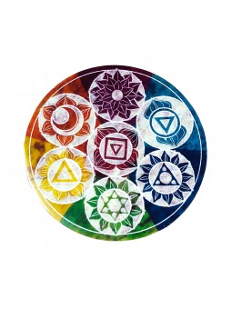 Bruleur d'encens multicolore