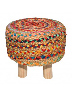 Tabouret en jute...