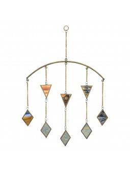 Pendentif losange et triangle