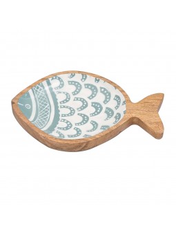 Plaque en forme de poisson