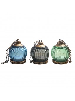 Bougeoirs pendant 3 dif.