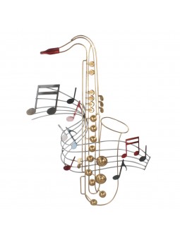 Décoration murale saxophone