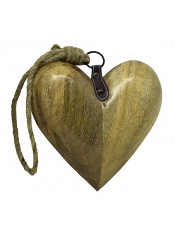 Coeur pet. en bois