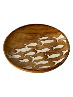 Assiette poisson pet.