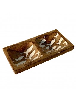 Plateau 2 compartiments...