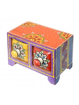 Petit meuble rangement tiroirs