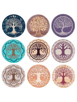 Dessous de verre arbre de...