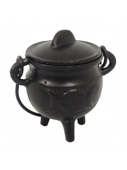 Chaudron en fonte 3 lunes