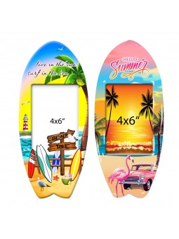 Cadre photo planche de surf...