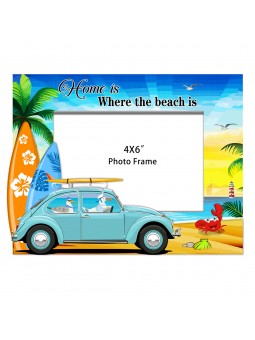 Cadre photo de plage