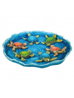 S/12 tortues bleues avec...