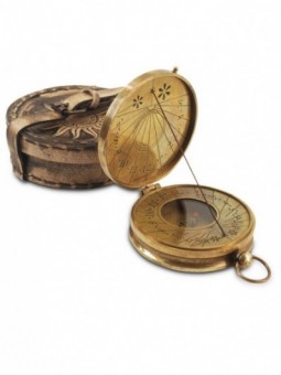 Boussole-horloge soleil...