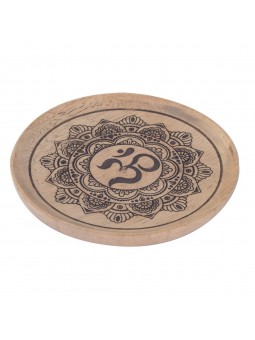 Petit plateau mandala om