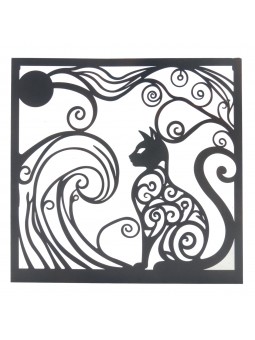 Decoration murale chat