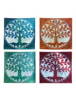 Brûleur d'encens arbre de vie