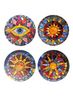 Dessous de verre soleil