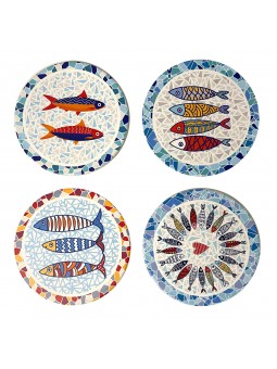 Dessous de verre poissons