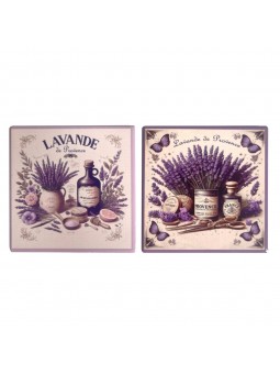 Dessous de verre lavande