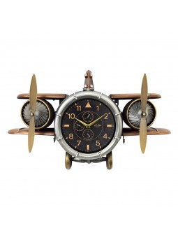 Horloge murale avion