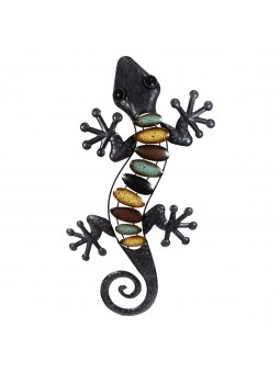 Décoration murale grand lézard