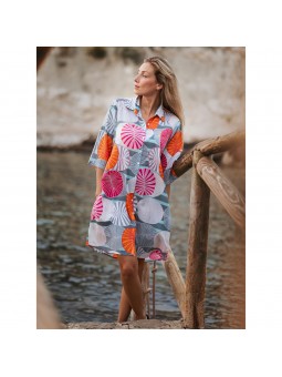 Chemise robe s-m-l-xl