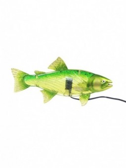 Lampe poisson vert