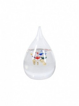 Thermomètre galiléen goutte