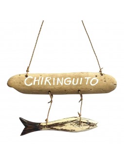 Pendentif pêche allé