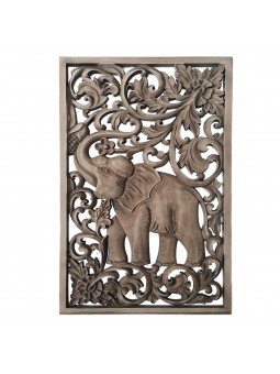 Ornement mur éléphant