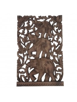 Décoration murale 3 éléphants