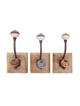 Porte manteau 1 crochet 3...