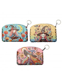 Porte-monnaie sorcière