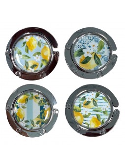 Accroche sac citrons 4 diff.