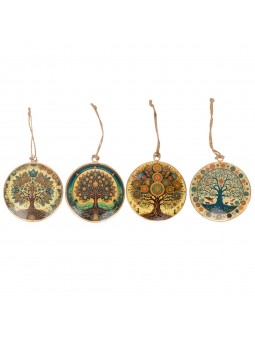 Pendant arbre de vie 4 diff.