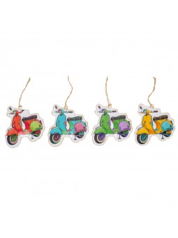 Pendant moto scooter 4 diff.