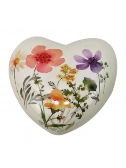 Grand coeur de fleurs