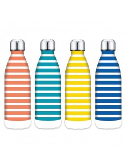 Bouteille isotherme rayé 4...