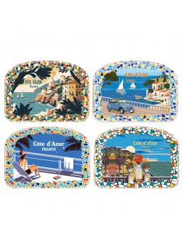 Porte monnaie côte bleue