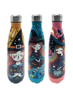 Bouteille sorcière 3 diff.