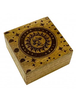 Petite boite lune et soleil